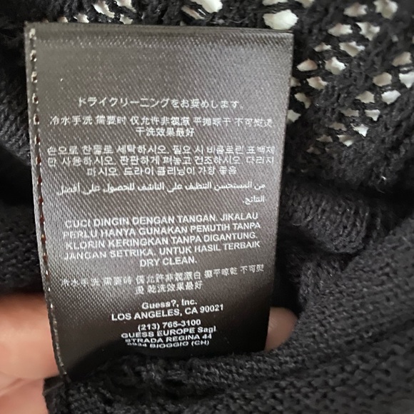 Guess? Black knit cutout dress - Picture 9 of 10